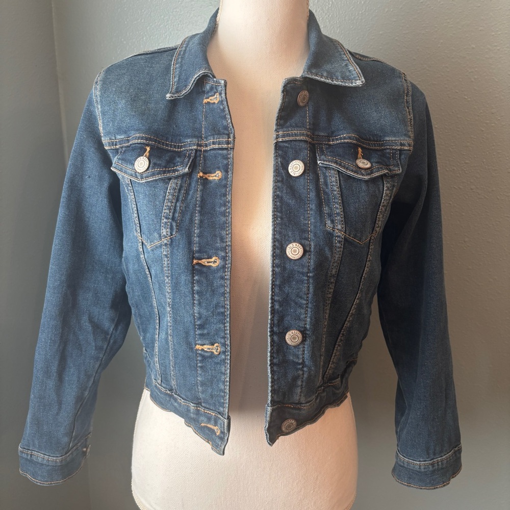 Old Navy Girl’s Dark Blue Jean Jacket